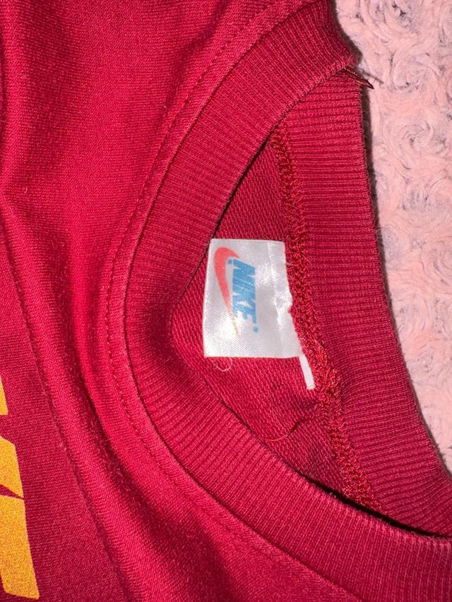 Sudadera Nike Roja con Logo Air