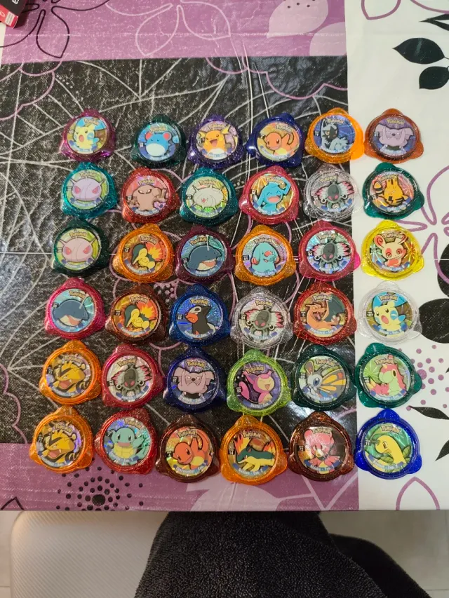 Pokémon  -69 tazos -36 tazos kraks -