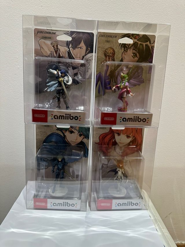 Amiibo Fire Emblem Chrom Tiki Alm Celica
