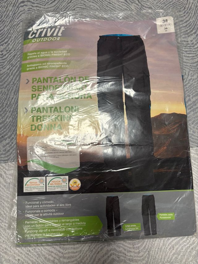 Pantalones de senderismo Crivit Outdoor Mujer Tall