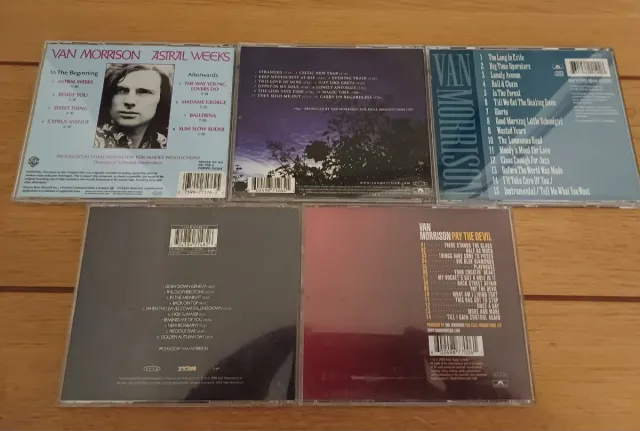 Lote CDs Van Morrison