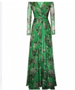 Vestido Gasa Carla Ruiz Sin Estrenar