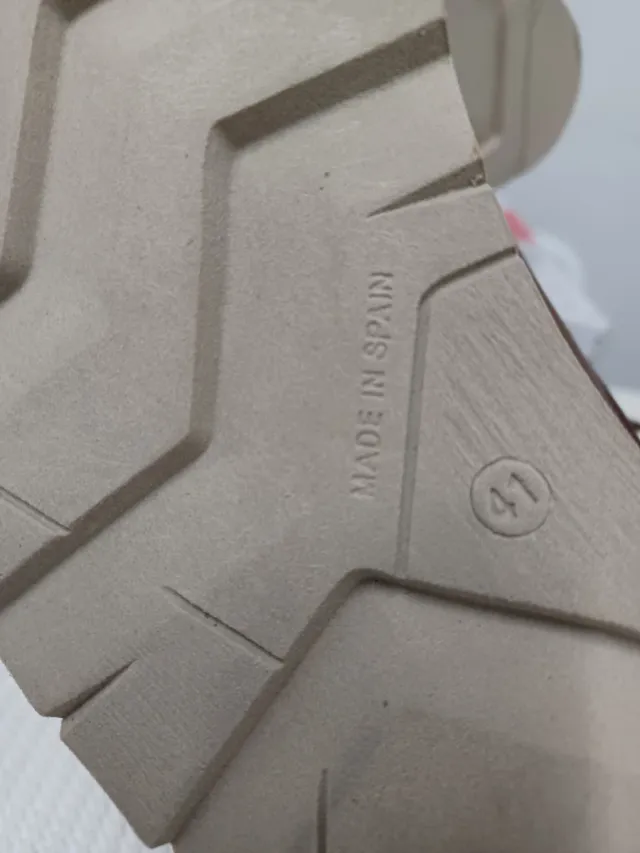 Botas On Foot Marrones Piel y Serraje