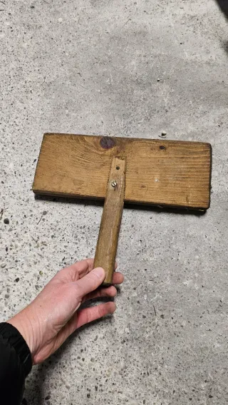 Cardatore manuale lana antico (coppia)