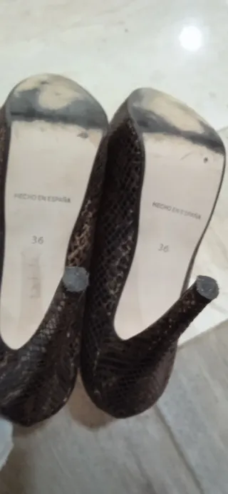 Scarpe col tacco Peep Toe