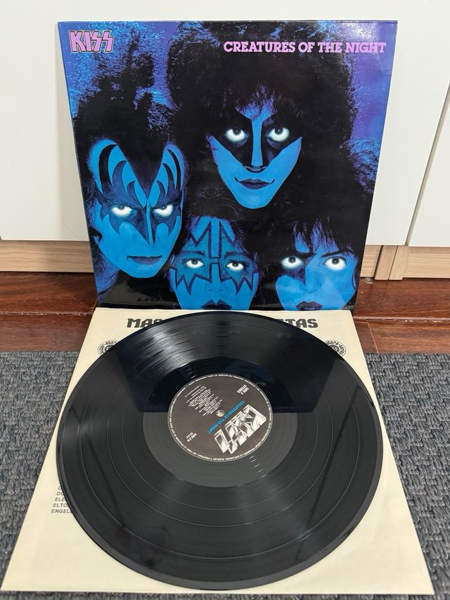 Vinilo Kiss Creatures of the Night - 1986