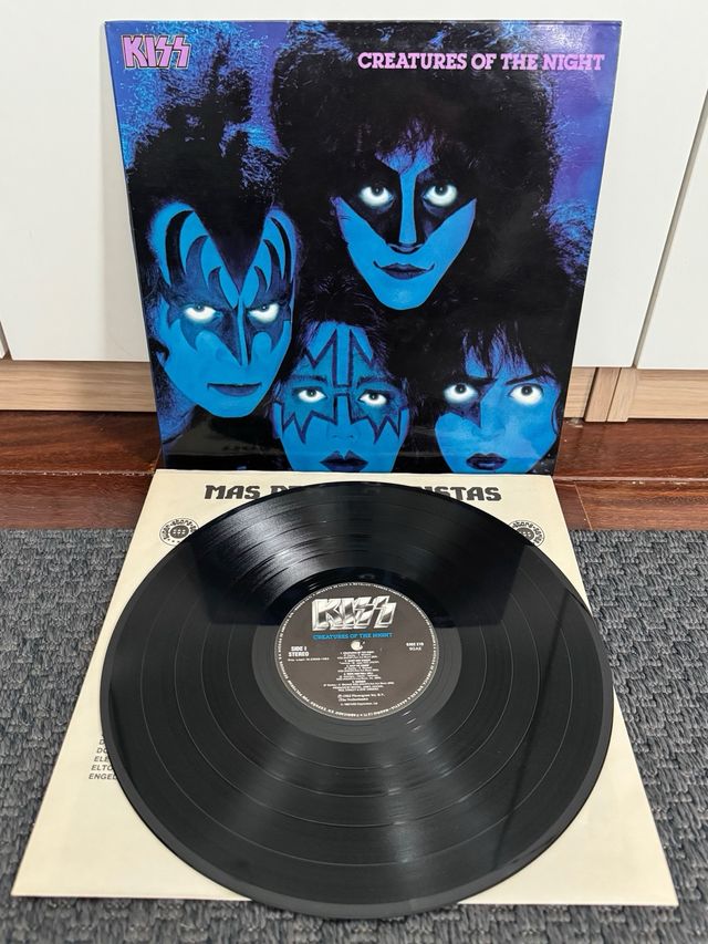 Vinilo Kiss Creatures of the Night - 1986