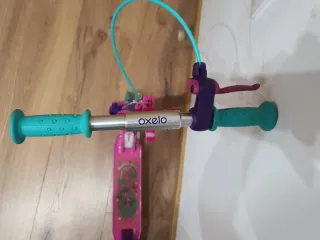 Patinete plegable 2 ruedas morado