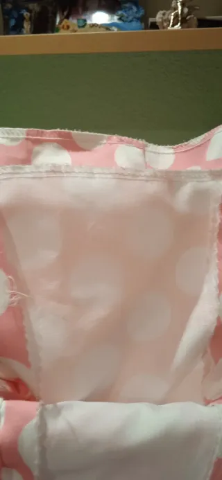 Traje Flamenca Lunares Rosa  Talla 12 - 13 años