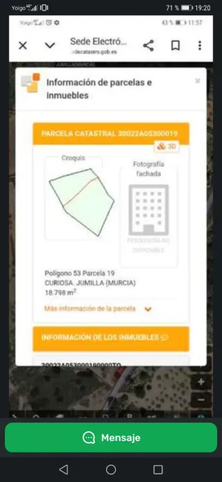 Terreno en venta En JUMILLA