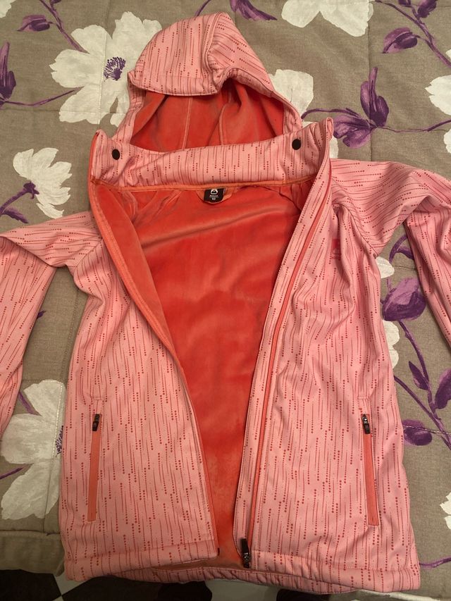 Cazadora ligera con forro coral talla 10