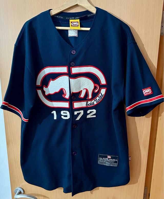 Camiseta Ecko Unltd. Baseball Vintage 1972