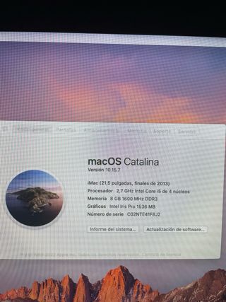 iMac 21.5 2013 8GB RAM