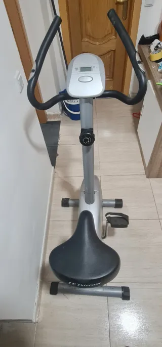 Bicicleta Estática Plata