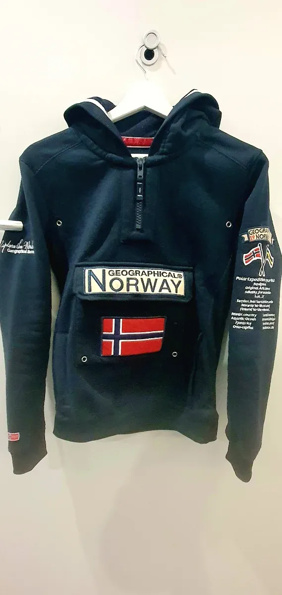 Sudadera Geographical Norway niño T12