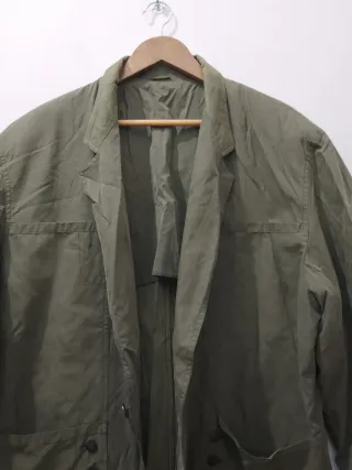 Giacca uomo stile velluto verde oliva