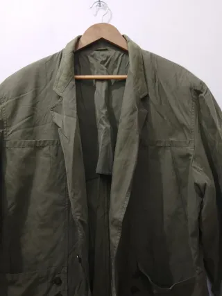 Giacca uomo stile velluto verde oliva