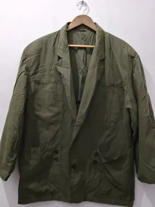 Giacca uomo stile velluto verde oliva