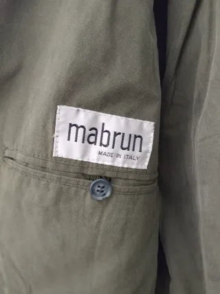 Giacca uomo stile velluto verde oliva