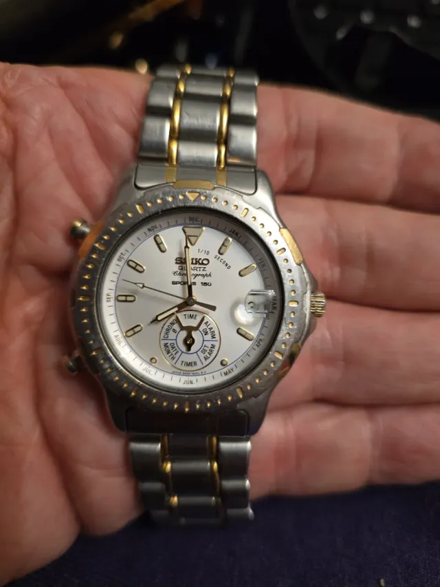 Reloj Seiko Sport 150 Cronógrafo