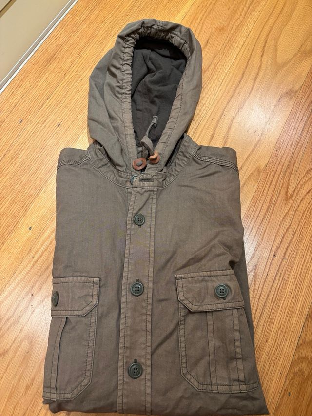 Sobrecamisa hombre marca H&M T.L Verde Oliva