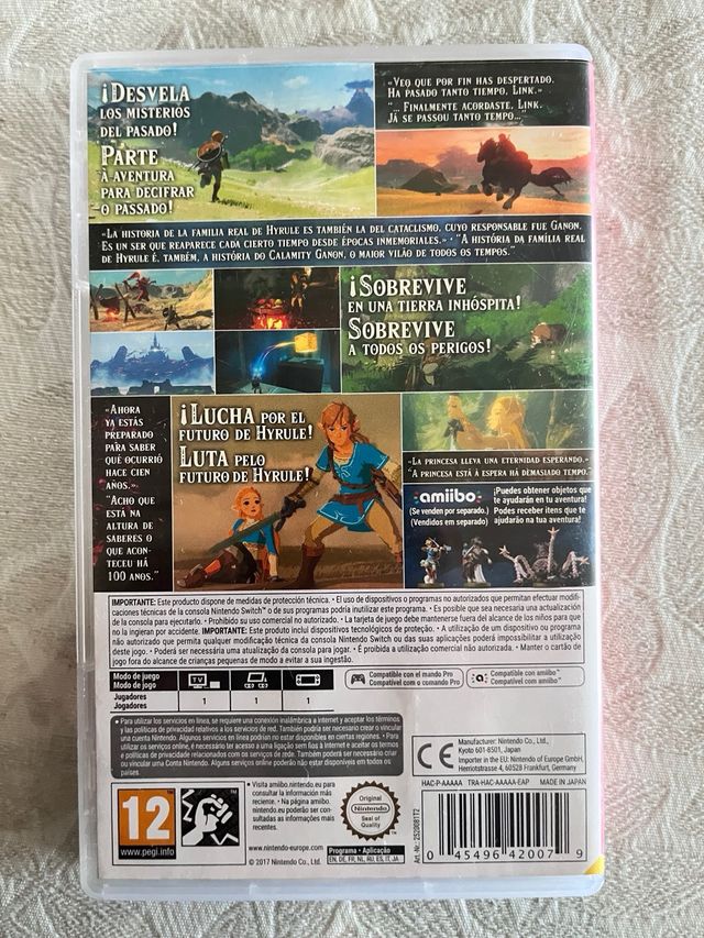 The Legend of Zelda: Breath of the Wild per Nintendo Switch