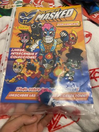 Álbum Super Masked Panini Guía Completa