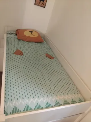 Cama infantil con armario