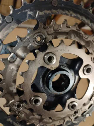 Bielas Shimano Deore LX 3 Platos