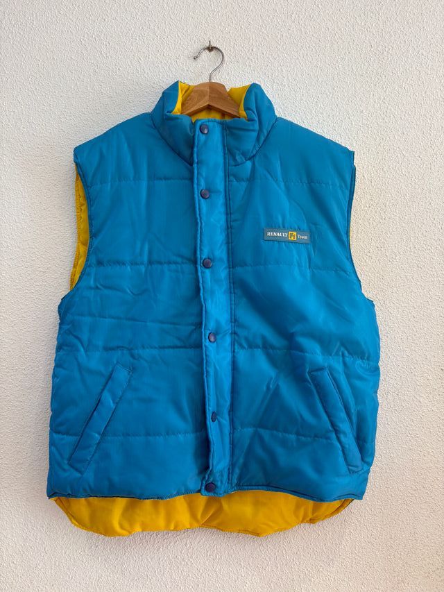 Chaleco Reversible Renault Azul/Amarillo