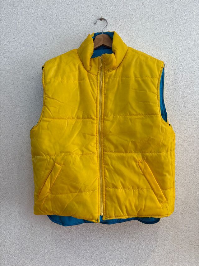Chaleco Reversible Renault Azul/Amarillo