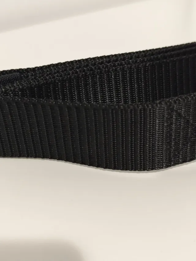 Cinturón Táctico Negro Hebilla Metálica