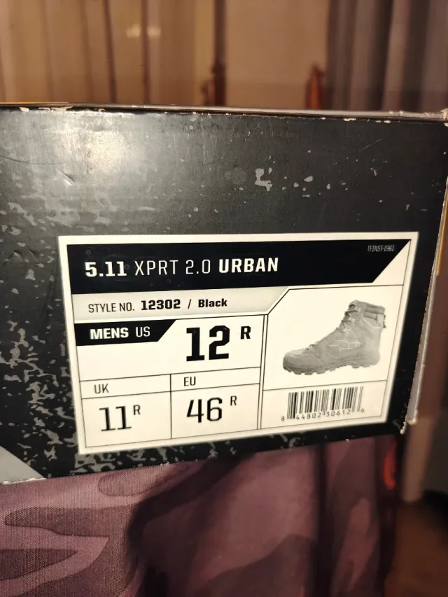 Botas Tácticas 5.11 XPRT 2.0 Urban