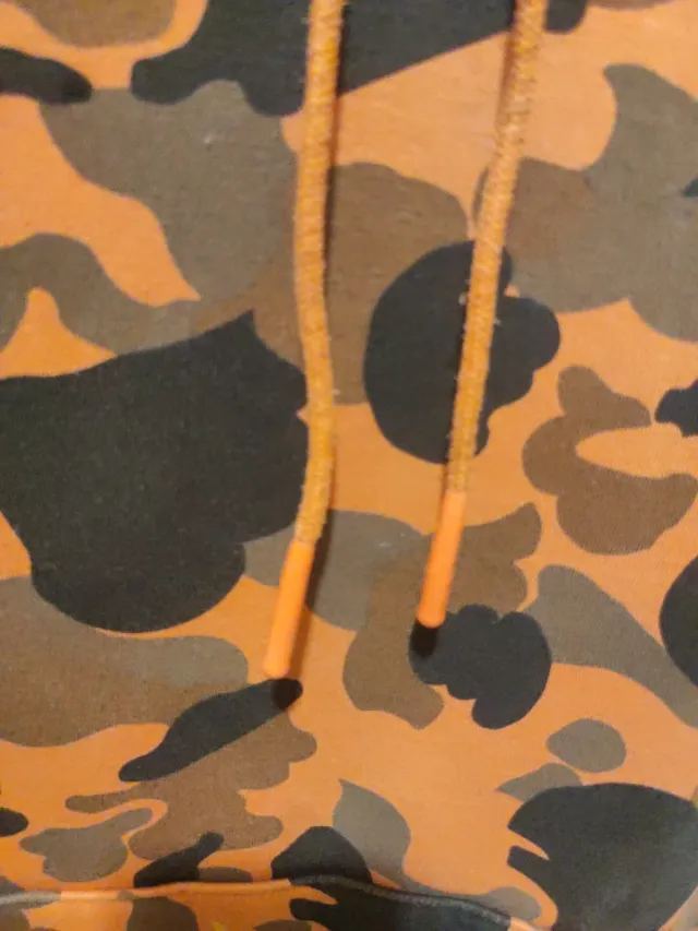 Felpa LCKR Mimetica Arancione Taglia M