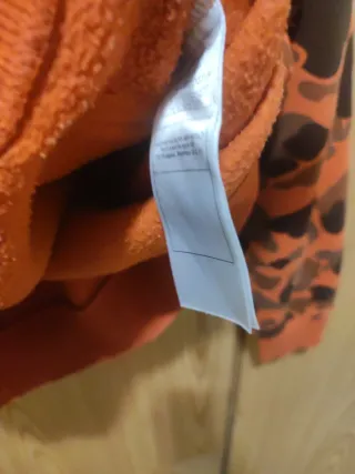 Felpa LCKR Mimetica Arancione Taglia M