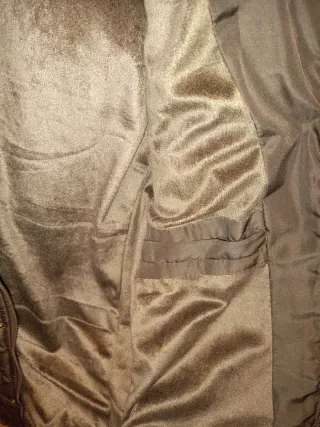 Cazadora guateada Lacoste marrón