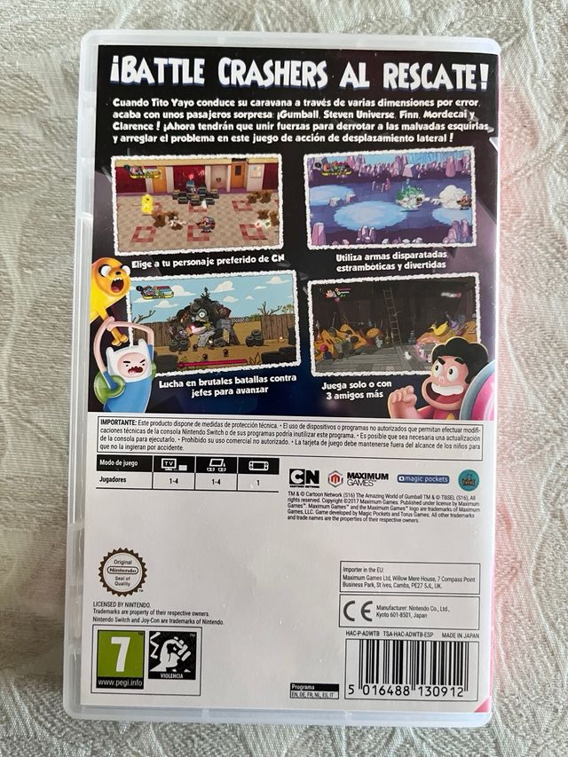 Gioco Nintendo Switch Battle Crashers CN