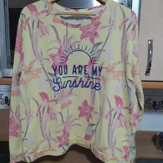 Sudadera floral You Are My Sunshine