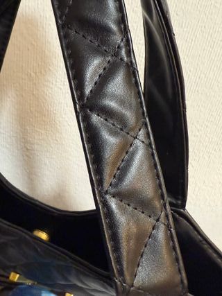 Bolso Saint Laurent Negro y Dorado