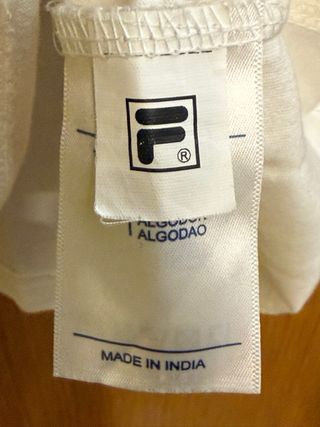 Camiseta Fila Blanca