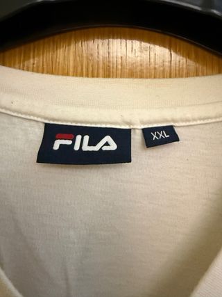 Camiseta Fila Blanca