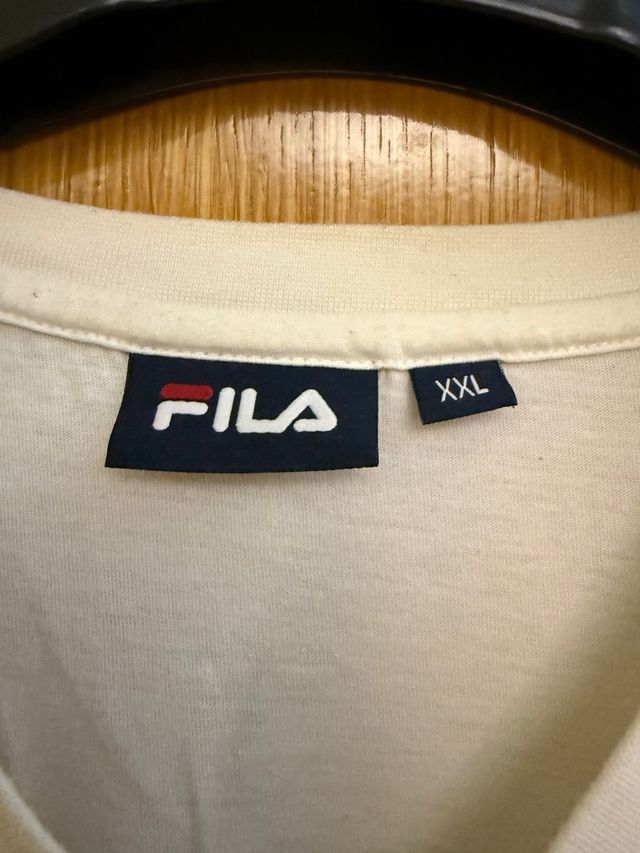 Camiseta Fila Blanca