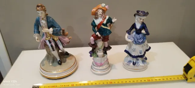 Figuritas de porcelana estilo antiguo
