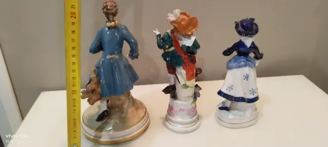 Figuritas de porcelana estilo antiguo