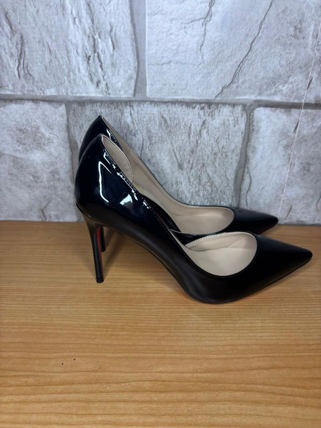 Zapatos Louboutin Tacón Negro Talla 40