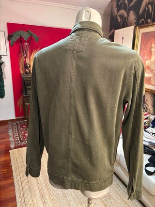 Sobrecamisa verde militar
