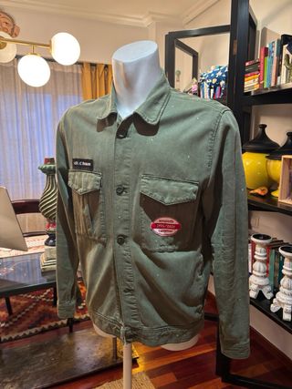 Sobrecamisa verde militar