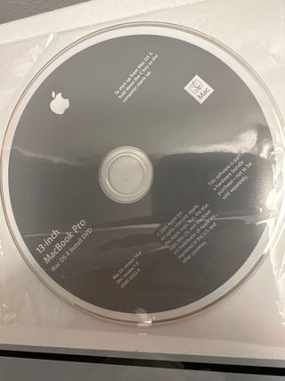 DVD Instalación MacBook Pro Mac OS X 10.6