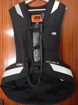 Chaleco Airbag Rock Tool Co Negro