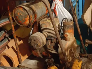 Motor para sacar agua